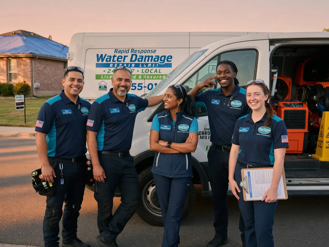 Water Damage Restoration company in Mullin, TX