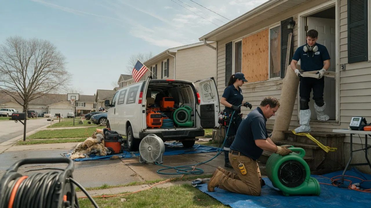 Water Damage Restoration in Mullin, TX near me